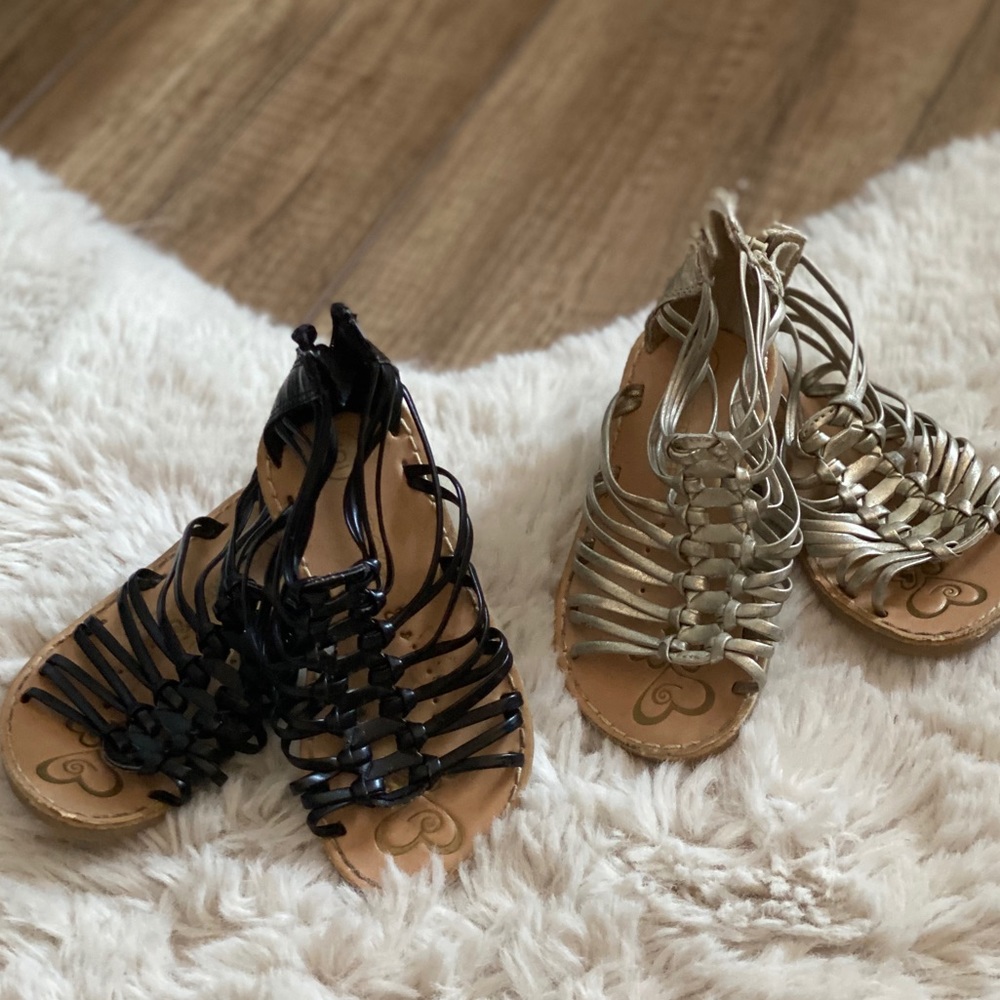 Toddler gladiator sandals
